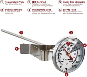 Escali - Instant Read Beverage Thermometer - AHB1