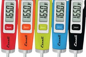 Escali - Multicolor Gourmet Digital Thermometers, Pack of 18 - DH1-CDU18