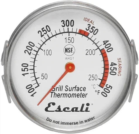 Escali - Stainless Steel Grill Surface Thermometer - AHG1