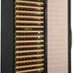 Eurodib - 255 Bottle Dual Zone Black Full Glass Door Wine Refrigerator - USF328D