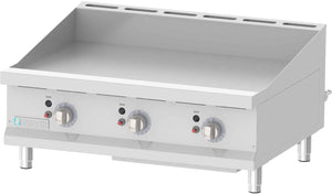 Eurodib - 36'' Natural Gas Griddle with Thermostat - T G36T