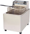 Eurodib - 8 L, 220V Double Basket Electric Countertop Fryer - SFE01860D 220