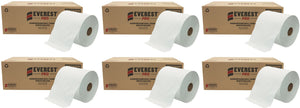 Everest Pro - 800 Feet, White Roll Towel, Pack of 6 - HWT800W