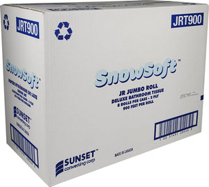 Everest Pro - 900 Feet 2 Ply Jumbo Roll Tissue JRT, Pack of 8 - JRT900