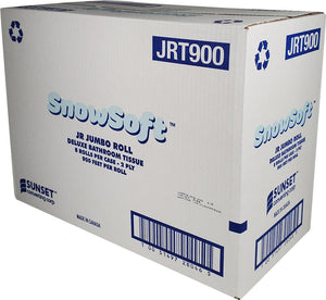 Everest Pro - 900 Feet 2 Ply Jumbo Roll Tissue JRT, Pack of 8 - JRT900