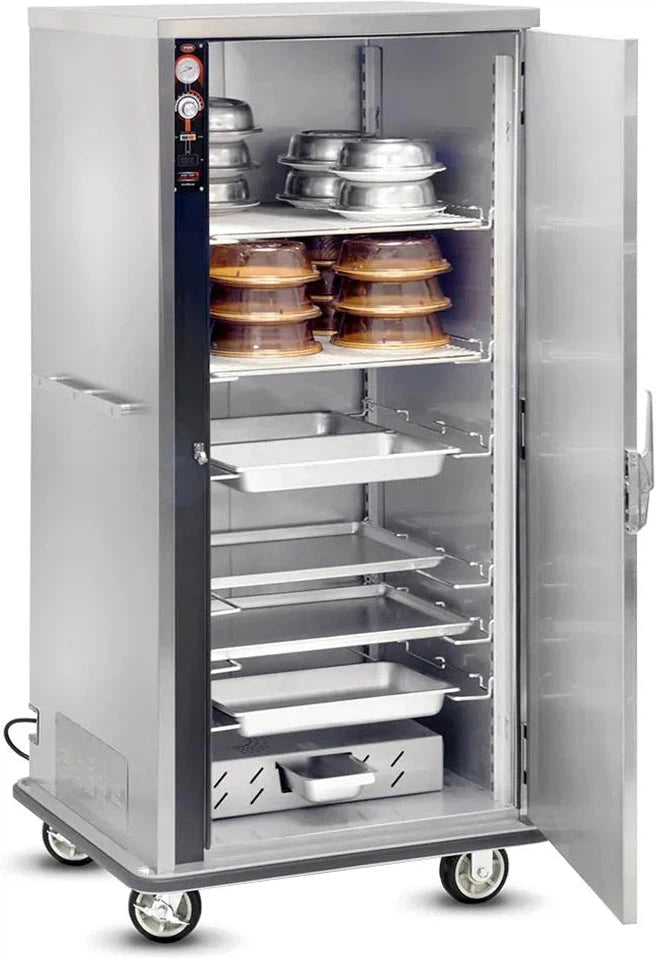 FWE - 120V 12 Trays Heated Meal Delivery Cart - UHS-BQ-80-XL (Special Order 4-6 weeks)