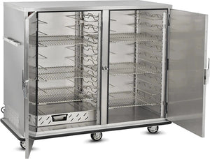 FWE - 120V 18 Trays Heated Meal Delivery Cart - UHS-BQ-120-XL (Special Order 4-6 weeks)