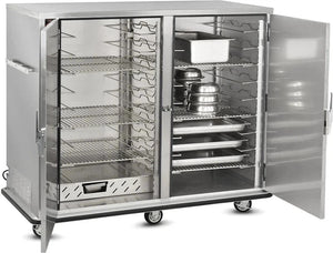 FWE - 120V 18 Trays Heated Meal Delivery Cart - UHS-BQ-120-XL (Special Order 4-6 weeks)