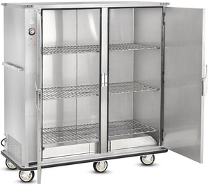 FWE - 120V 180 Plates Heated Banquet Cart with 2 Doors - A-180-2