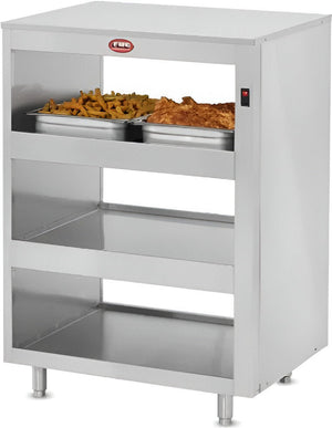 FWE - 120V 22" Infrared Heated Holding Shelf with 3 Pan Capacity - HHS-IR-3-1220-6