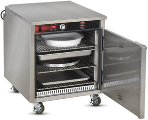 FWE - 120V 41" Undercounter Insulated Mobile Heated Cabinet with 12 Pan Capacity - HLC-2127-6