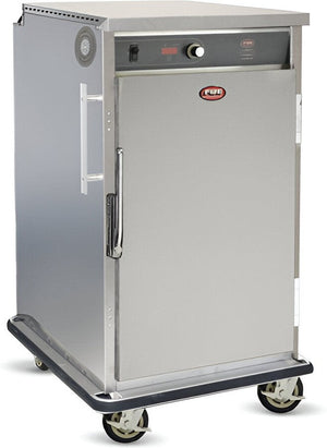 FWE - 120V, 5 Pans Capacity with 4.5" Standard Spacing Half Height Insulated Mobile Heated Cabinet - TST-7