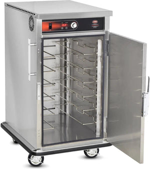 FWE - 120V, 6 Pans Capacity with 4.5" Standard Spacing Half Height Insulated Mobile Heated Cabinet - TST-10