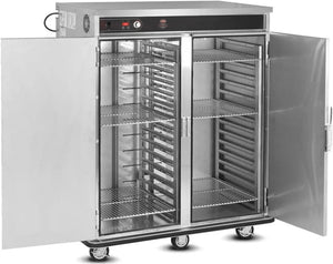 FWE - 120V 64 Gastronorm Pan Capacity Insulated Ultra-Universal Heated Banquet Cabinet - UHST-GN-96120-BQ