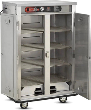 FWE - 120V 72 Plates Heated Meal Delivery Cart - E-720