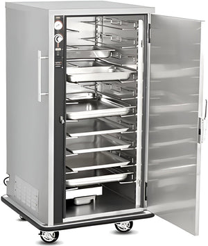 FWE - 120V Full Height Insulated Mobile Heated Cabinet with 10 Pans Capacity and Humi Temperature System - UHS-10