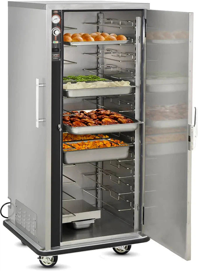 FWE - 120V Full Height Insulated Mobile Heated Cabinet with 12 Pans Capacity and Humi Temperature System - UHS-12