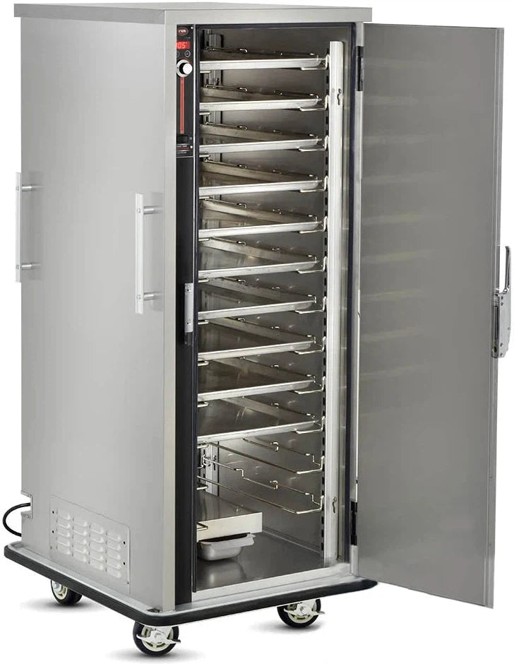 FWE - 120V Full Height Insulated Mobile Heated Cabinet with 18 Pan Capacity and Humi-Temp System - TS-1826-18