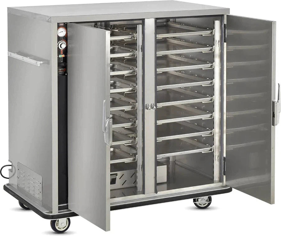 FWE - 120V Full Height Insulated Mobile Heated Cabinet with 24 Pan Capacity and Humi-Temp System - TS-1826-24