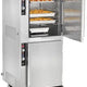 FWE - 120V Full Height Insulated Mobile Heated Cabinet with Split Cavity and 10 Pan Capacity - MTU-5-5