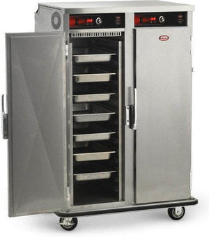 FWE - 120V Half Height Insulated Mobile Heated Cabinet with 32 Pans Capacity and Top-Mounted Heating System - PST-32