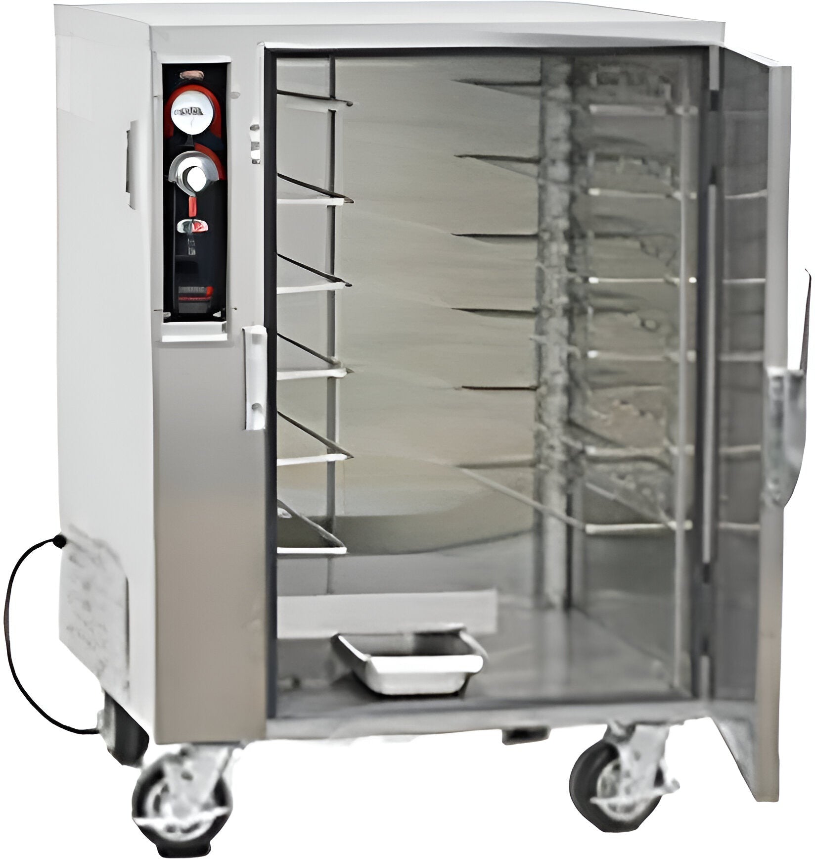 FWE - 120V Half Height Non-Insulated Mobile Heated Cabinet with 6 Pan Capacity - ETC-UA-6HD