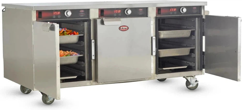 FWE - 120V Handy Line Undercounter Insulated Mobile Heated Cabinet with 15 Pans Capacity - HLC-5H-15