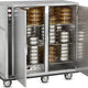 FWE - 120V Holds (120) 12" Covered Plate Capacity Heated Banquet Cabinet with Double Doors - P-120-2-XL