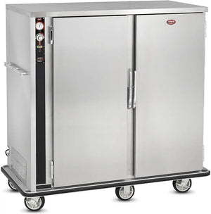 FWE - 120V Holds (120) 12" Covered Plate Capacity Heated Banquet Cabinet with Double Doors - P-120-2-XL