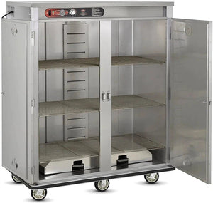 FWE - 120V Holds (120) 13.25" Covered Plates Heated Meal Delivery Cart - E-1200-XXL (Special Order 4-6 weeks)