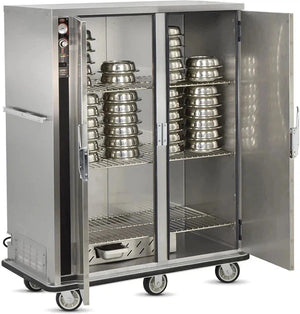 FWE - 120V Holds (144) 11" Covered Plate Capacity Heated Banquet Cabinet with Double Doors - P-144-2