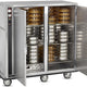 FWE - 120V Holds (180) 12" Covered Plate Capacity Heated Banquet Cabinet with Double Doors - P-180-2-XL