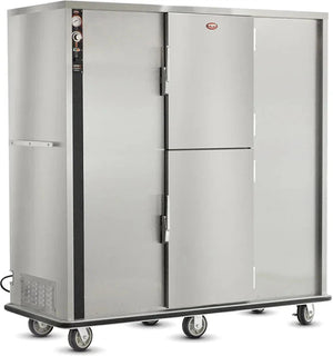 FWE - 120V Holds (200) 11.6" Covered Plate Capacity Heated Banquet Cabinet with 2 Dutch Doors - P-200-XL (Special Order 4-6 weeks)