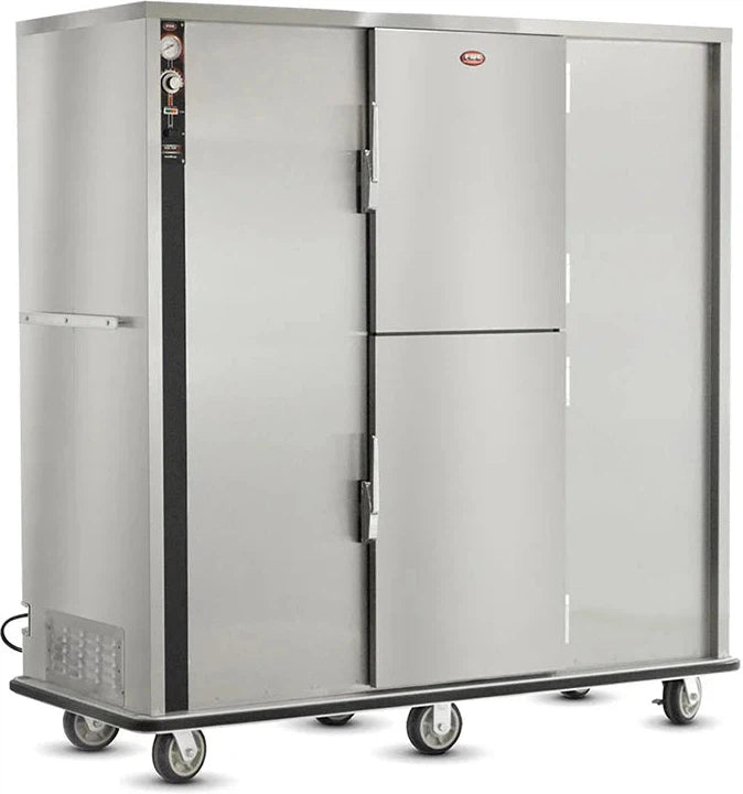 FWE - 120V Holds (200) 11.6" Covered Plate Capacity Heated Banquet Cabinet with 2 Dutch Doors - P-200-XL