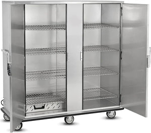 FWE - 120V Holds (200) 12" Covered Plate Capacity Heated Banquet Cabinet with Double Doors - P-200-2-XL (Special Order 4-6 weeks)