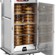 FWE - 120V Holds (40 Open or 48 Covered Plates) 12.4" Covered Plates Heated Meal Delivery Cart - E-480-XL (Special Order 4-6 weeks)