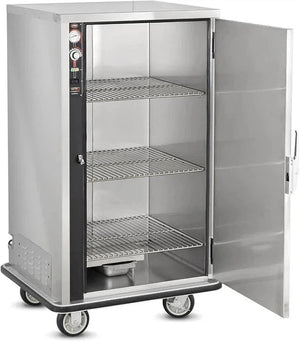 FWE - 120V Holds (60) 11.6" Covered Plate Capacity Heated Banquet Cabinet with 1 Door - P-60-XL