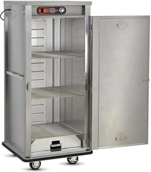 FWE - 120V Holds (60) 12.4" Covered Plates Heated Meal Delivery Cart - E-600-XL (Special Order 4-6 weeks)