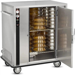 FWE - 120V Holds (72) 11.6" Covered Plate Capacity Heated Banquet Cabinet with 1 Door - P-72-XL (Special Order 4-6 weeks)