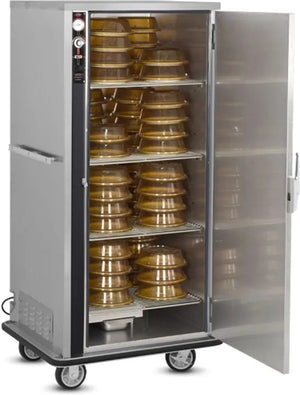 FWE - 120V Holds (80) 11.6" Covered Plate Capacity Heated Banquet Cabinet with 1 Door - P-80-XL