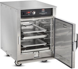 FWE - 120V Low Temperature Cook & Hold Smoker Cabinet with Thermostatic Controls with 4 Pans - LCH-6-SK-LV-G2 (Special Order 4-6 weeks)