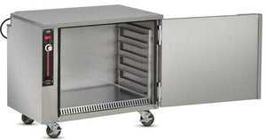 FWE - 120V Undercountertop Insulated Heated Holding Cabinet with 1 Solid Door and 5 Pans Capacity - HLC-SL1826-5-UC