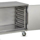 FWE - 120V Undercountertop Insulated Heated Holding Cabinet with 1 Solid Door and 5 Pans Capacity - HLC-SL1826-5-UC