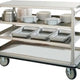 FWE - 1600 lbs Capacity Stainless Steel Queen Mary Cart with 12" Spacing 3 Levels, Also Edges Down - UC-312-62