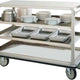 FWE - 1600 lbs Capacity Stainless Steel Queen Mary Cart with 12" Spacing 4 Levels, Also Edges Down - UC-412-62