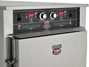 FWE - 208V Split Cavity Electric Cook & Hold Smoker Oven with 8 Pans Capacity - LCH-6-6-SK-G2