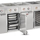 FWE - 220-240V 86" Handy Line Serving Cabinet with 5 Wells - HLC-5W6-7H-35-DRN (Special Order 4-6 weeks)