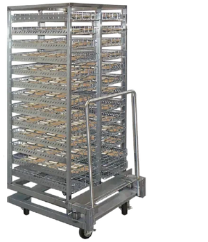 FWE - 26 Wire Basket Capacity Rethermalizer-Holding Roll-In Rack - RRB-26