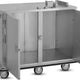 FWE - 43.5" Half Height Enclosed Transport Cabinet with 14 Slides - ETC-UA-14INS