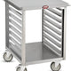 FWE - Equipment Stand for Mixer / Slicer with Open Base, and 15 Pan Slides - OTR-15-MS (Special Order 4-6 weeks)